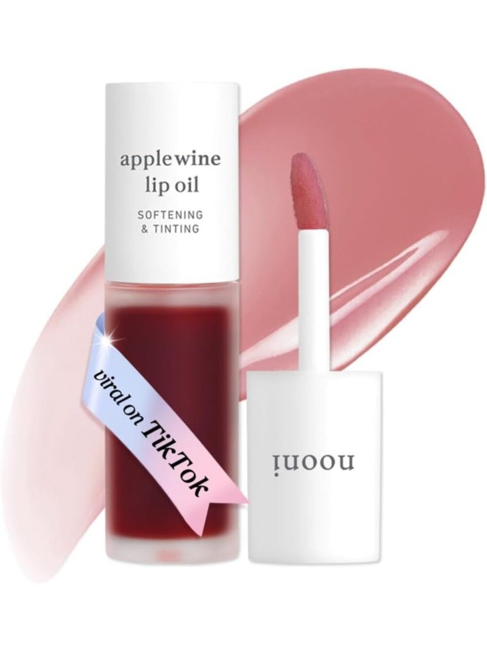 Plumping & Hydrating Tinted Lip Oil - Applewine | 24HR Moisturizing Gloss